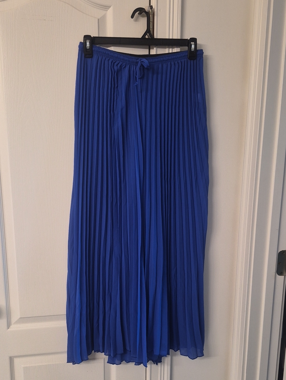 Cobalt Blue Venus Pleated Maxi Coverup Bottom - Women